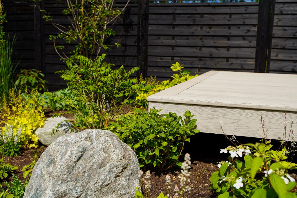 Steve and Rees Landscapes design and build Millboard decking in Chorleywood