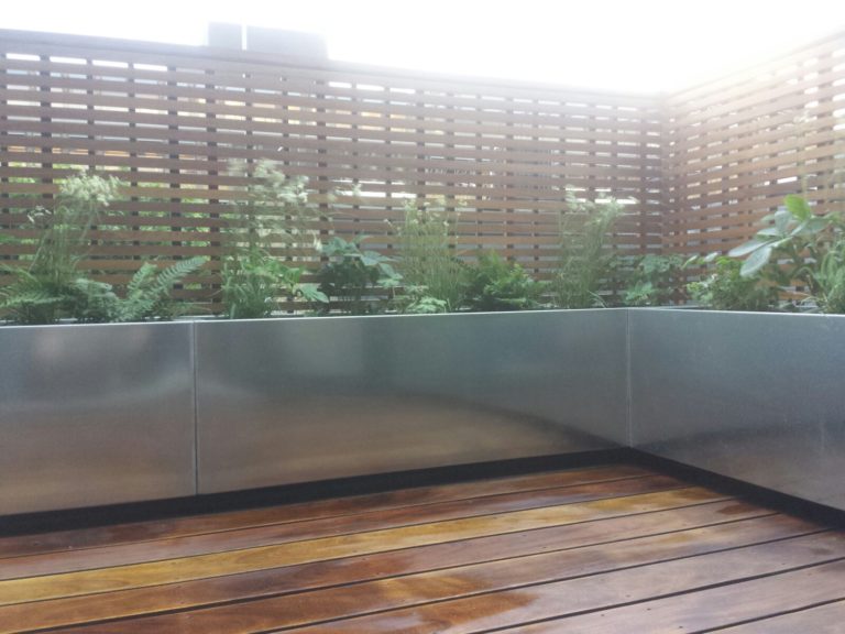 upcycled decking terrace london