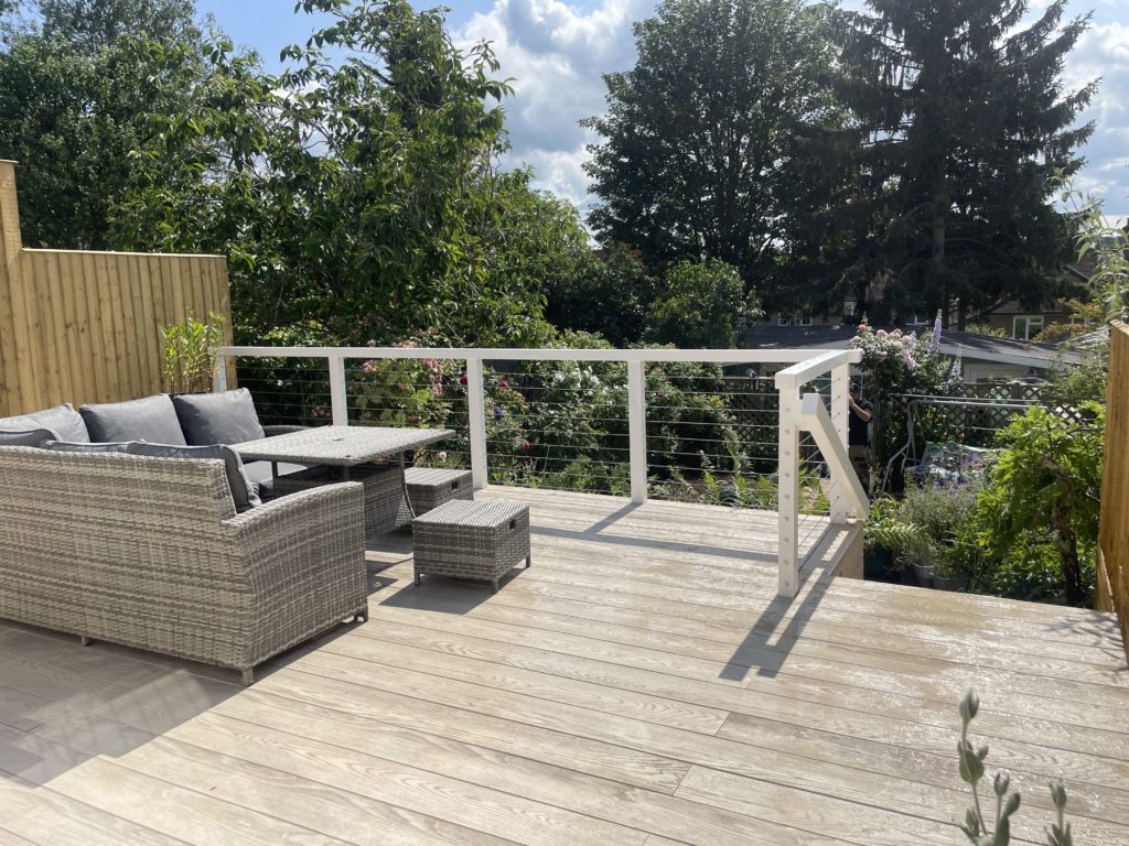 Raised Terrace with Millboard decking