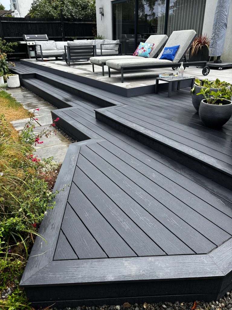 Architectural grey decking by Deckorators, Karl Harrison